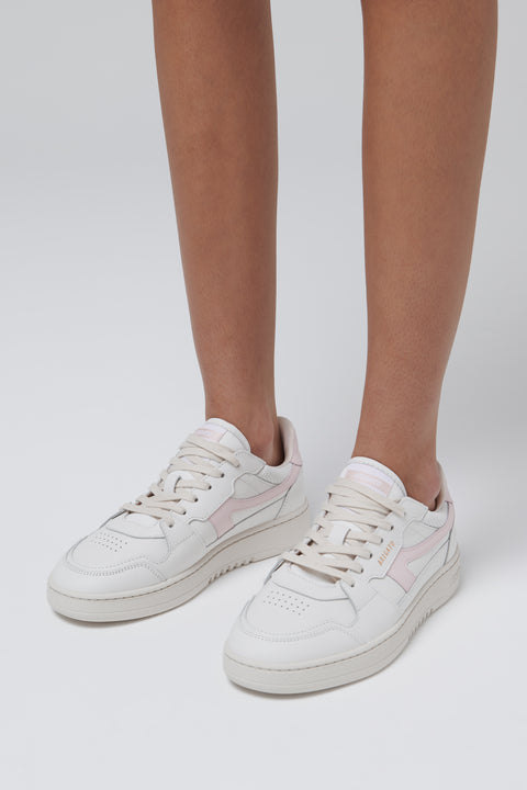 White Dice Stripe Sneaker