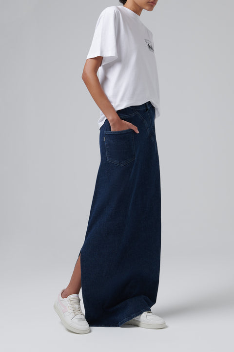 White Dice Stripe Sneaker