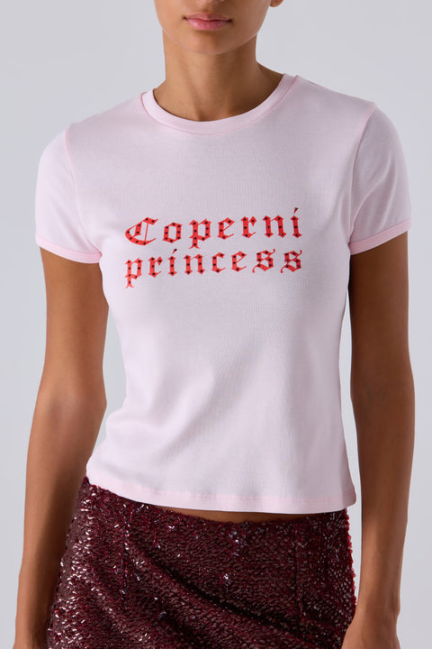 Pink Disney X Coperni Princess T-Shirt