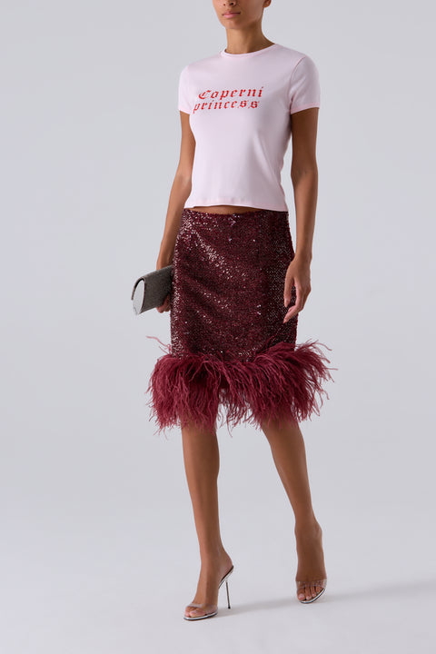 Pink Disney X Coperni Princess T-Shirt