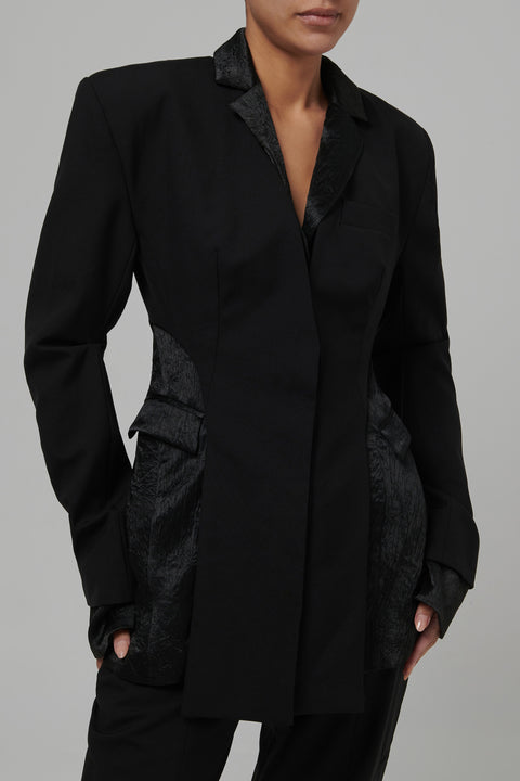 Black Gemini Tailored Jacket