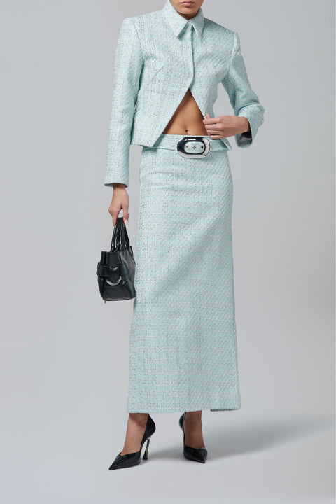 Blue Open Blazer