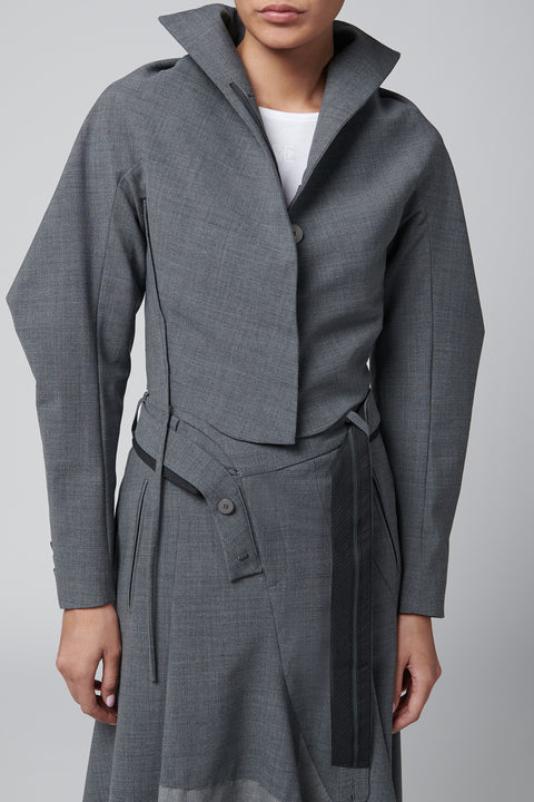 Grey Maiden Suit Jacket