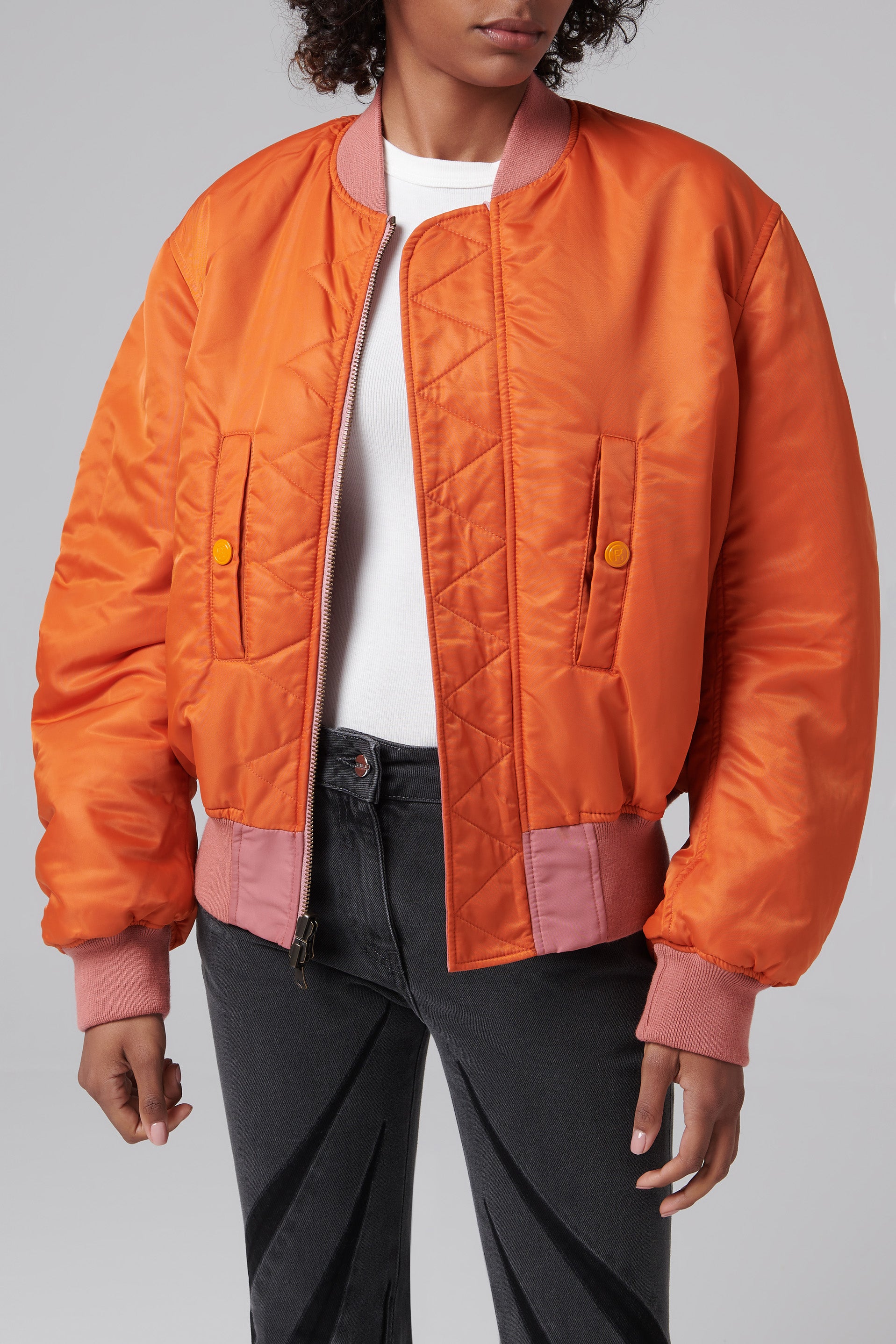 Orange 2025 rose jacket