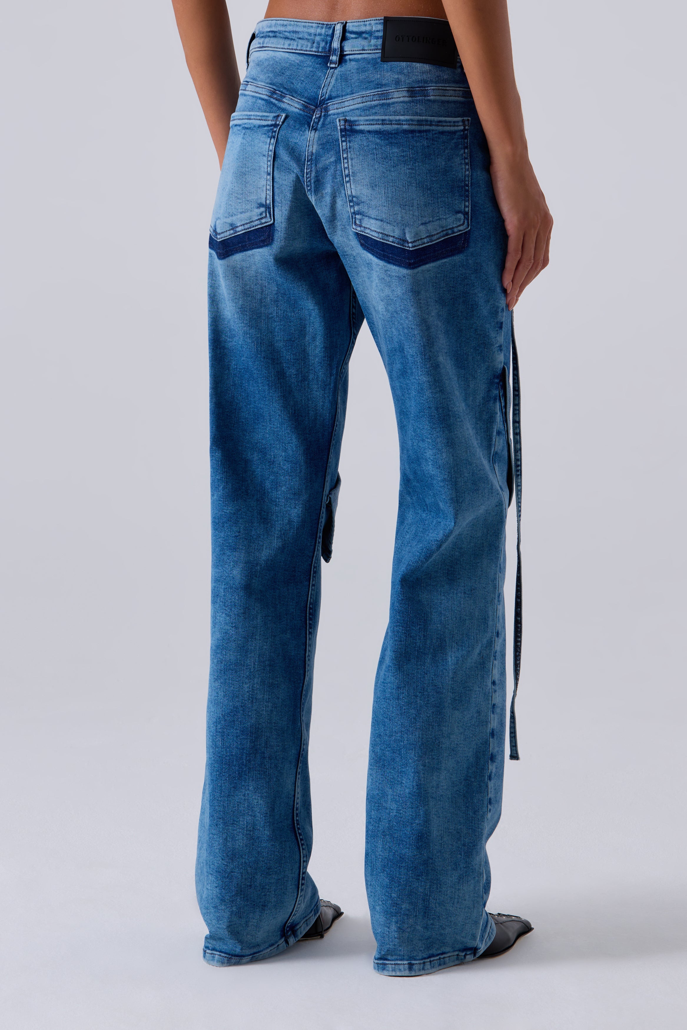 Ottolinger Blue Loose Fit Jeans