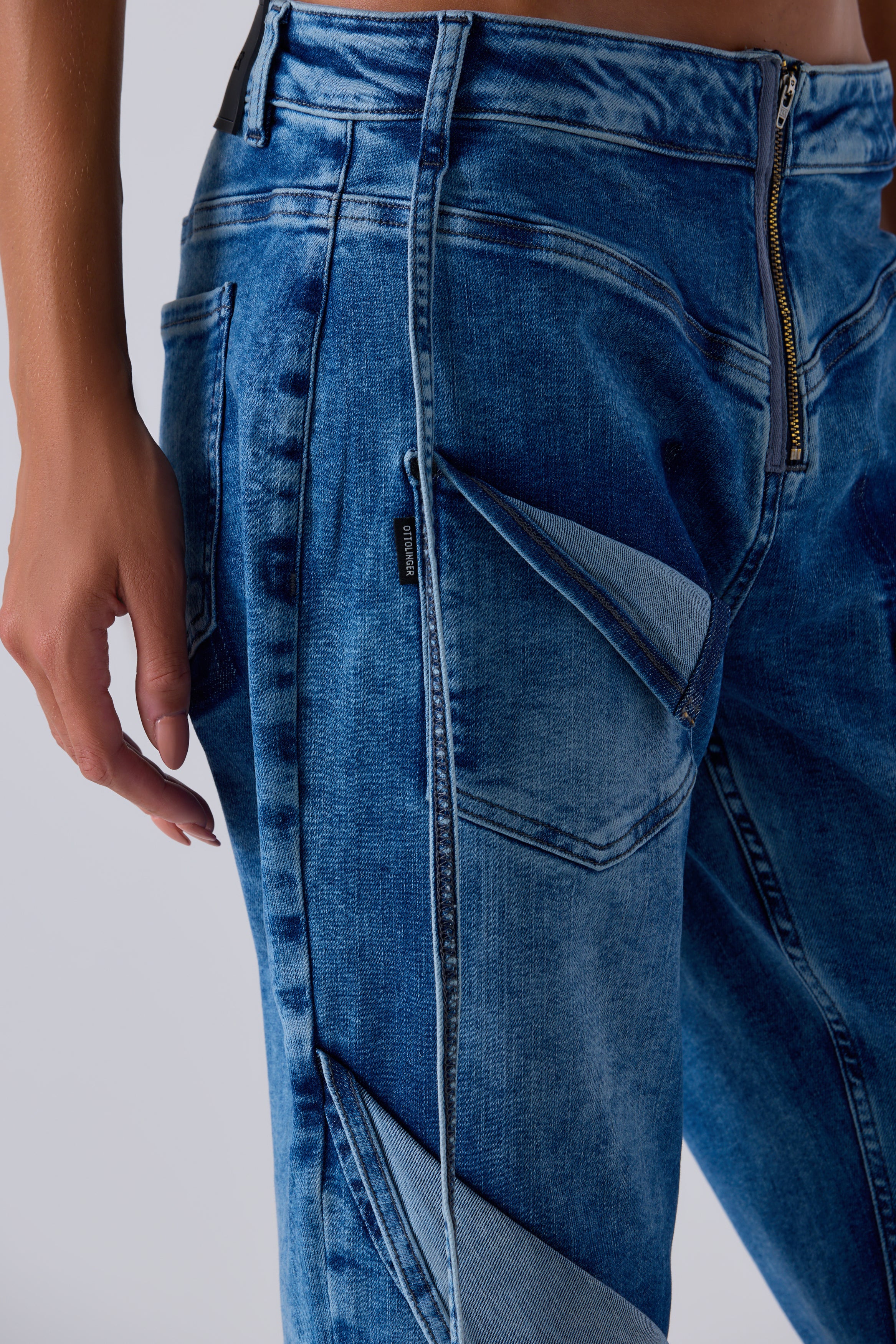 Ottolinger Blue Loose Fit Jeans