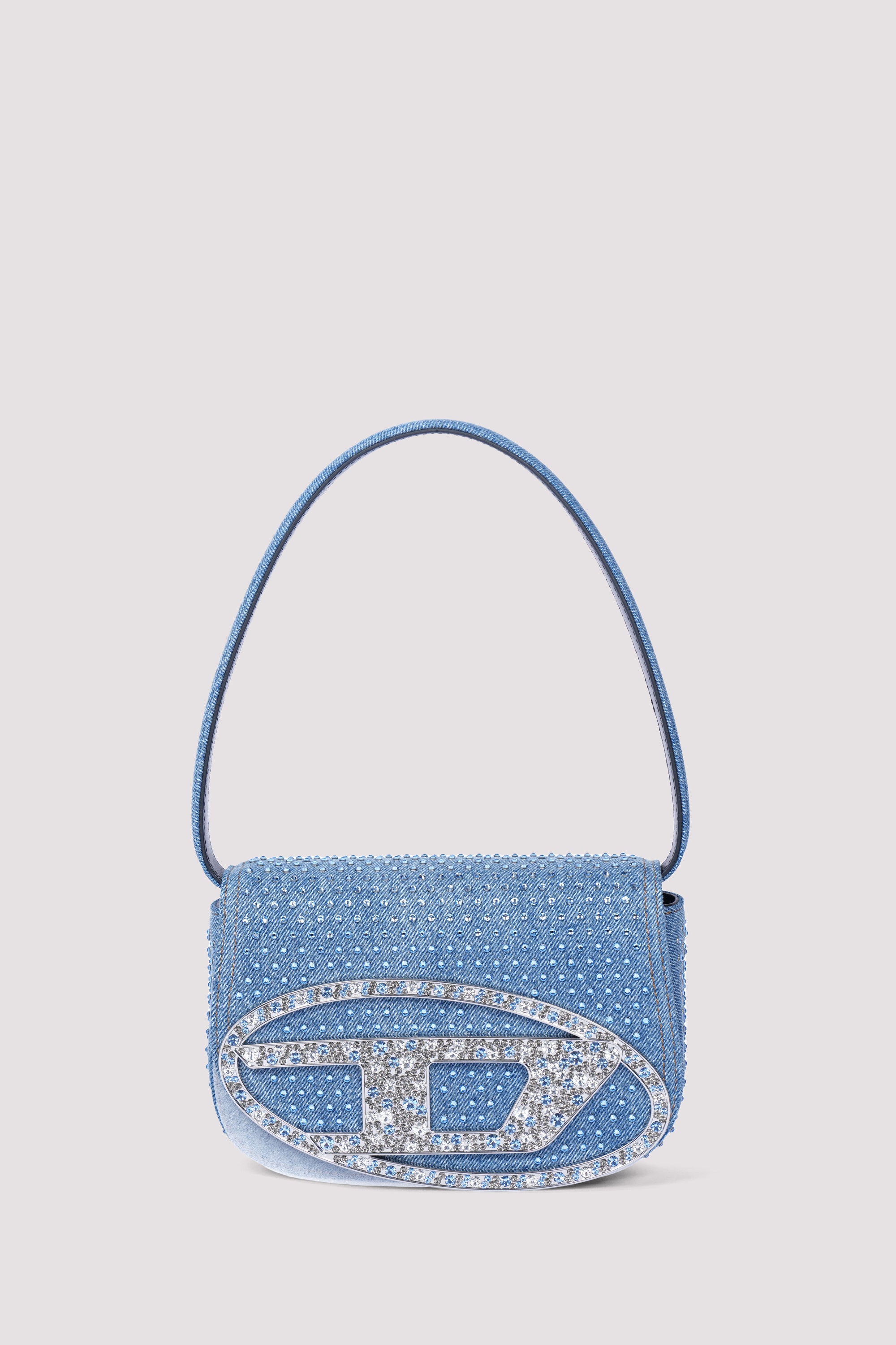 Diesel Blue 1DR Denim Shoulder Bag - Fabric of Society
