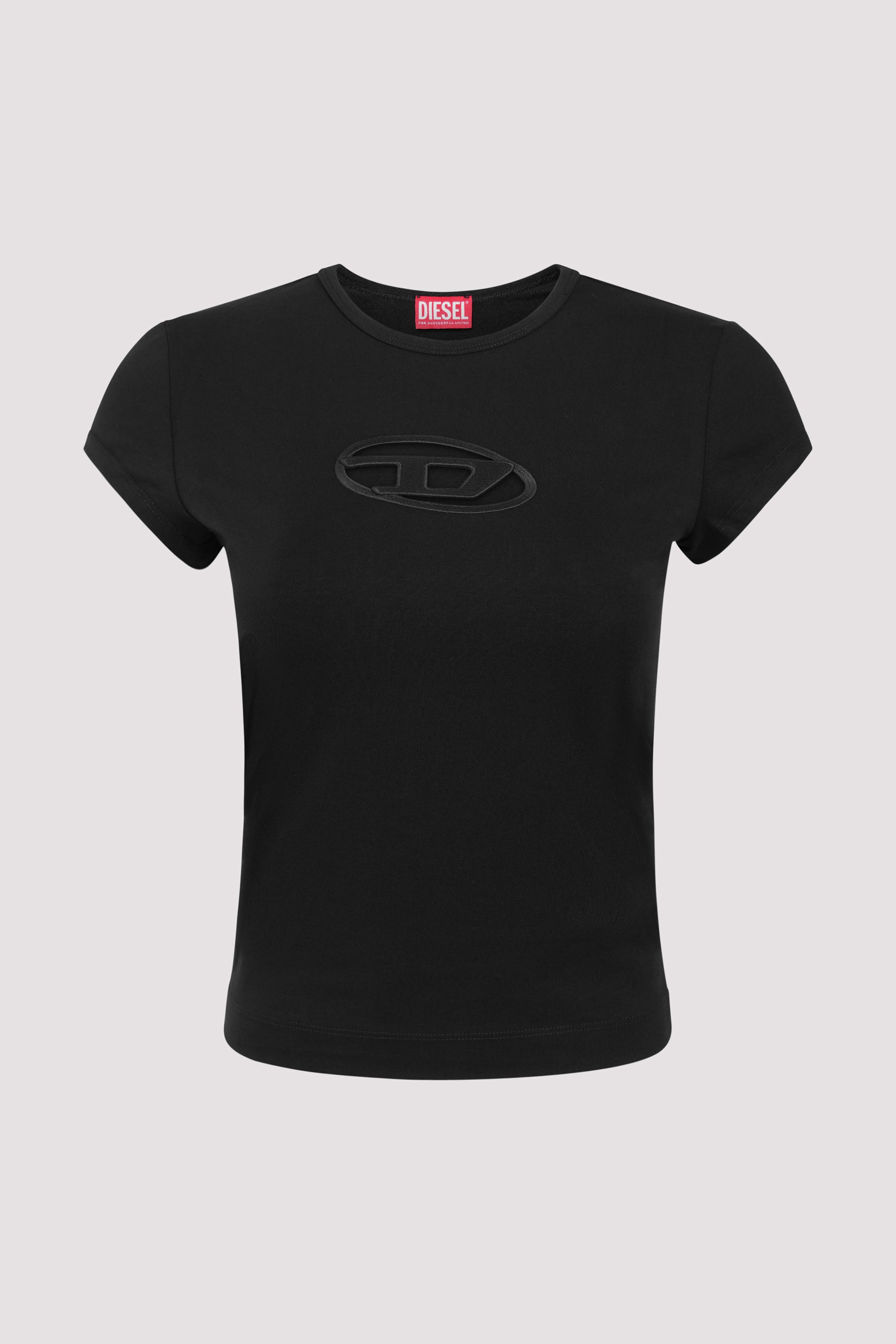 Diesel Black Peekaboo Logo T-Shirt