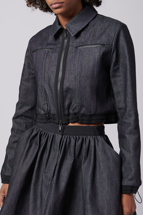 cecilie bahnsen denim jacket デニムジャケット Cecilie Bahnsen Blue Banks Denim Jacket