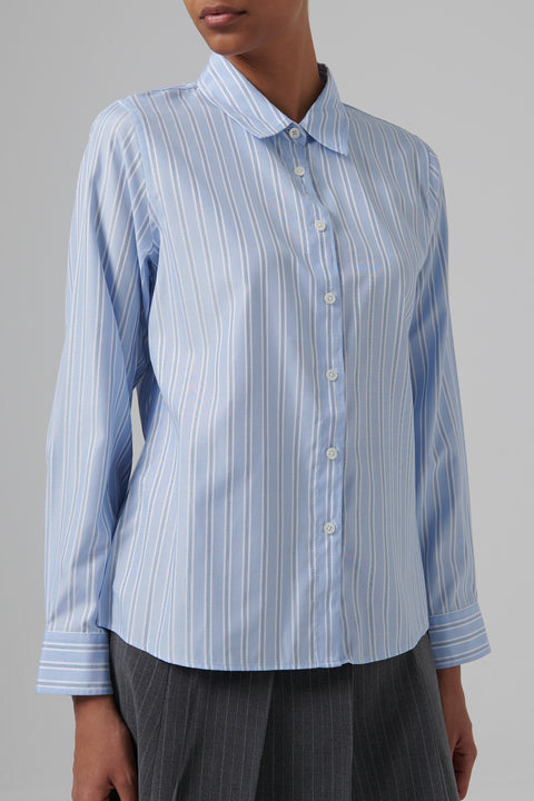 Blue Essential Slim Shirt