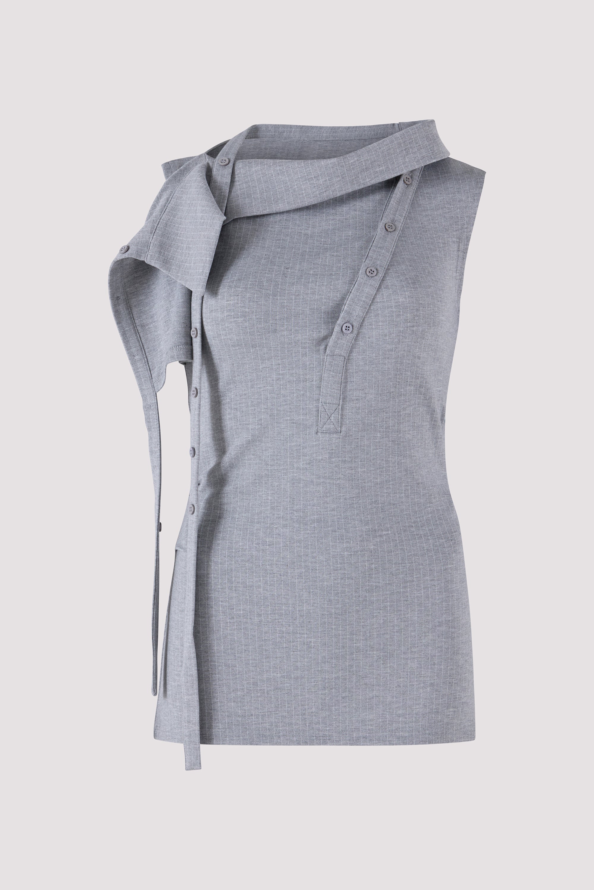 新品タグ付【ARMEN】LINEN PLAINボートネックOP size0 Linen-blend Square Neck Tank | Express