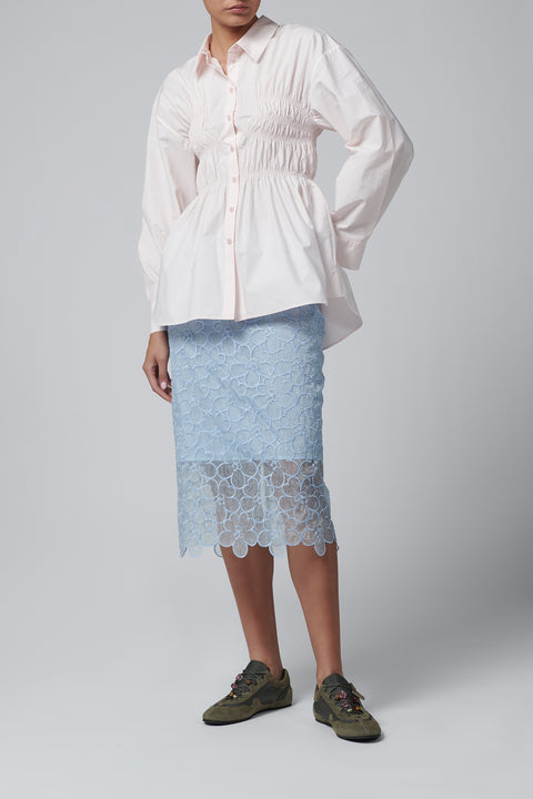 Pink Braxton Cotton Shirt