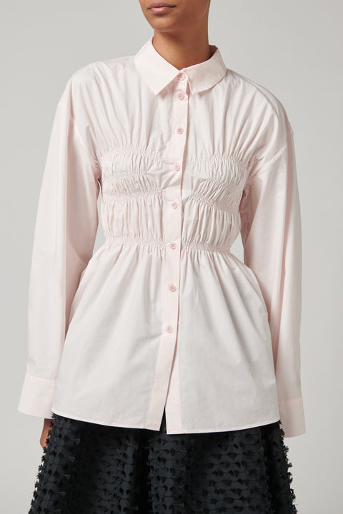 Pink Braxton Cotton Shirt