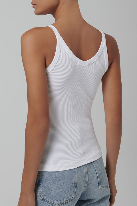 White Jordan Tank Top
