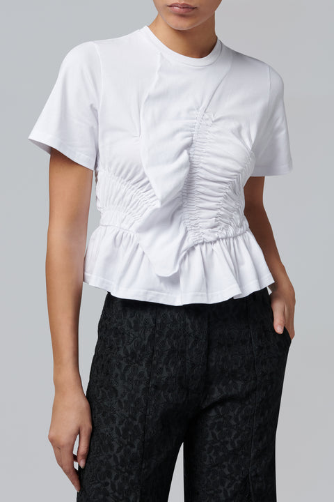 White Jersey T-Shirt