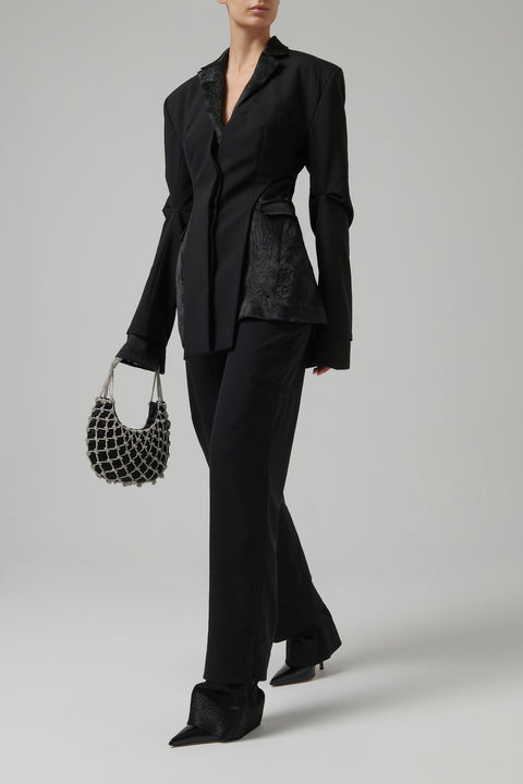 Black Gemini Tailored Pants