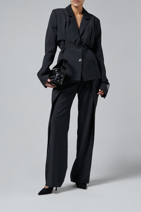 Black Origami Trousers