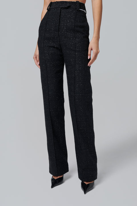 Black Straight Leg Pants