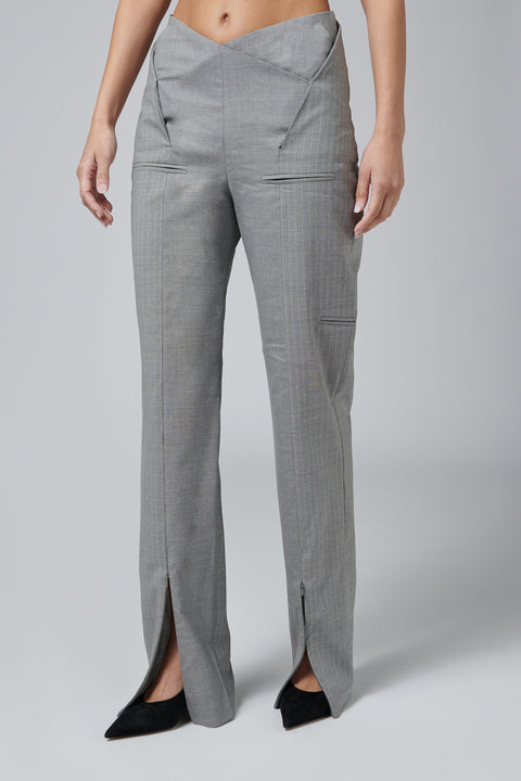 Grey Cocoon Trousers