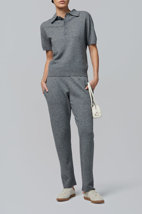 Grey Knit Lounge Pant