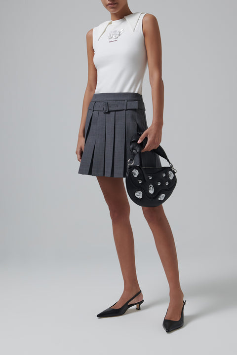 Black Puffer Cloud Bag