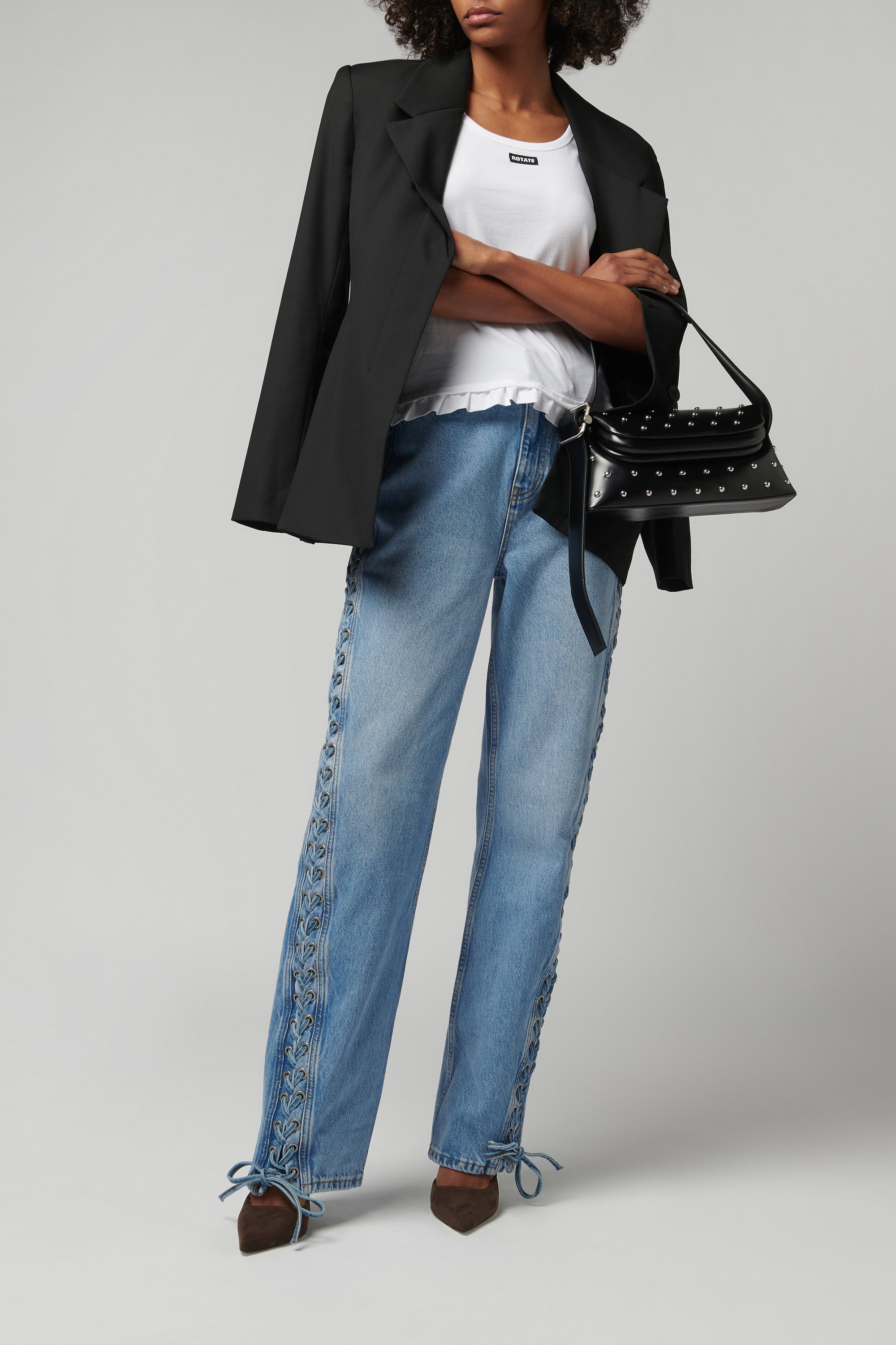 [yummy］＜OSOI＞FOLDER BROT バッグ denim FOLDER BROT [DENIM SKY] - OSOI
