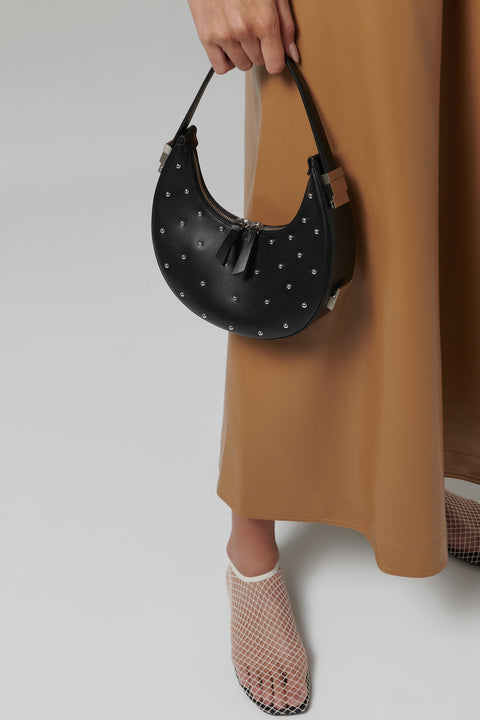 Black Toni Mini Bag With Stud