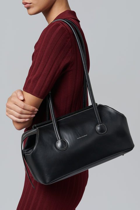 Black Large Boat Shopper