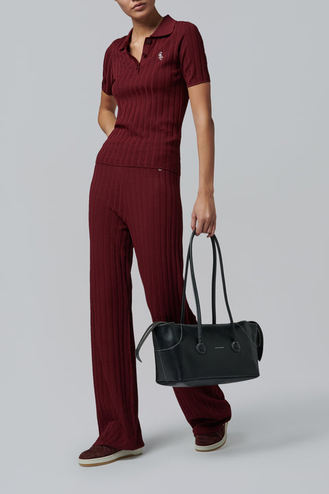 Black Large Boat Shopper