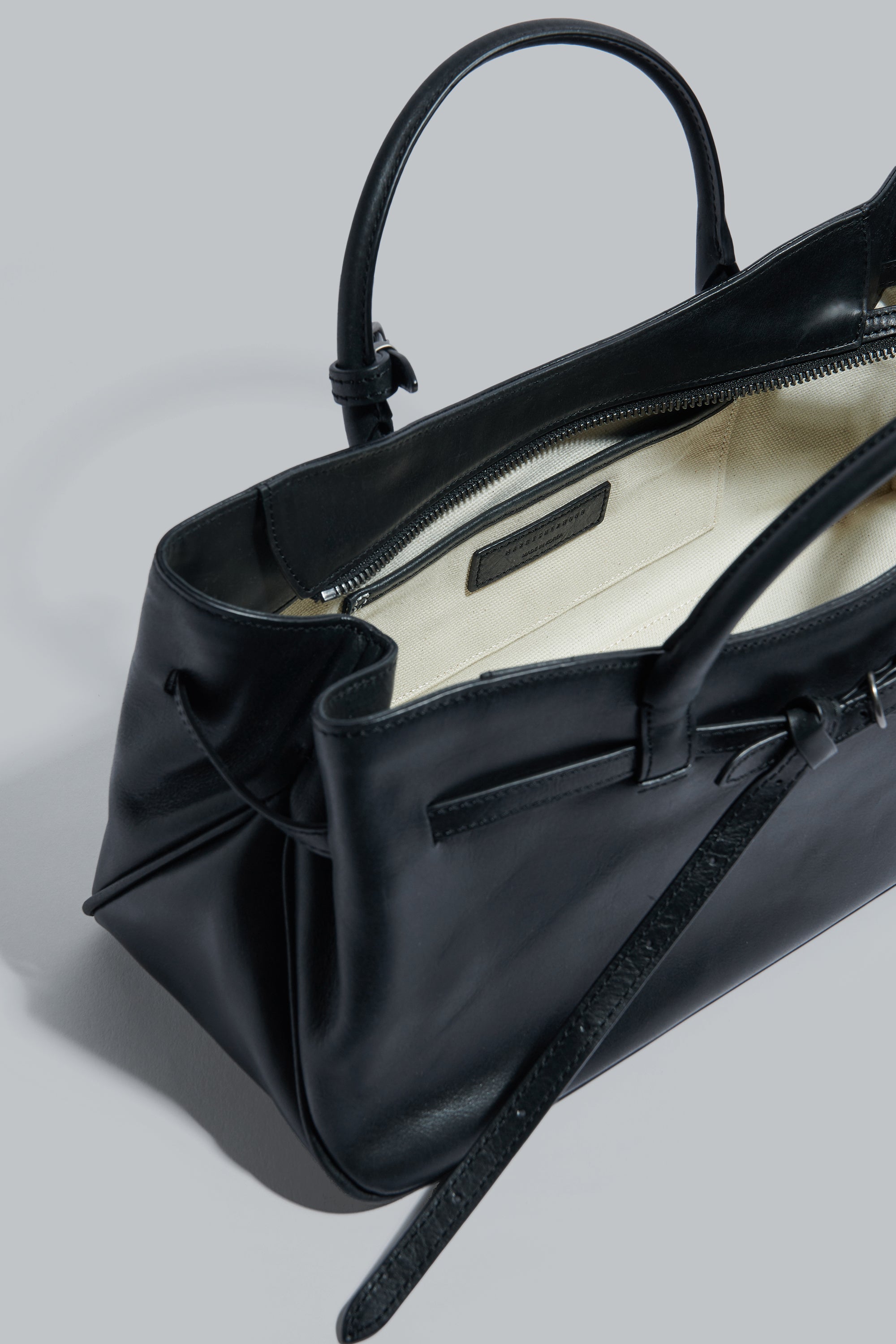 Marge Sherwood Black Zipped Grandma Used Bag