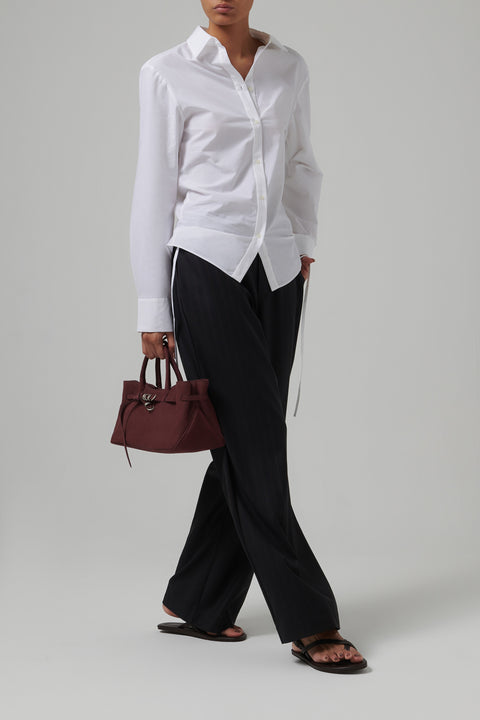 Burgundy Grandma Used Bag