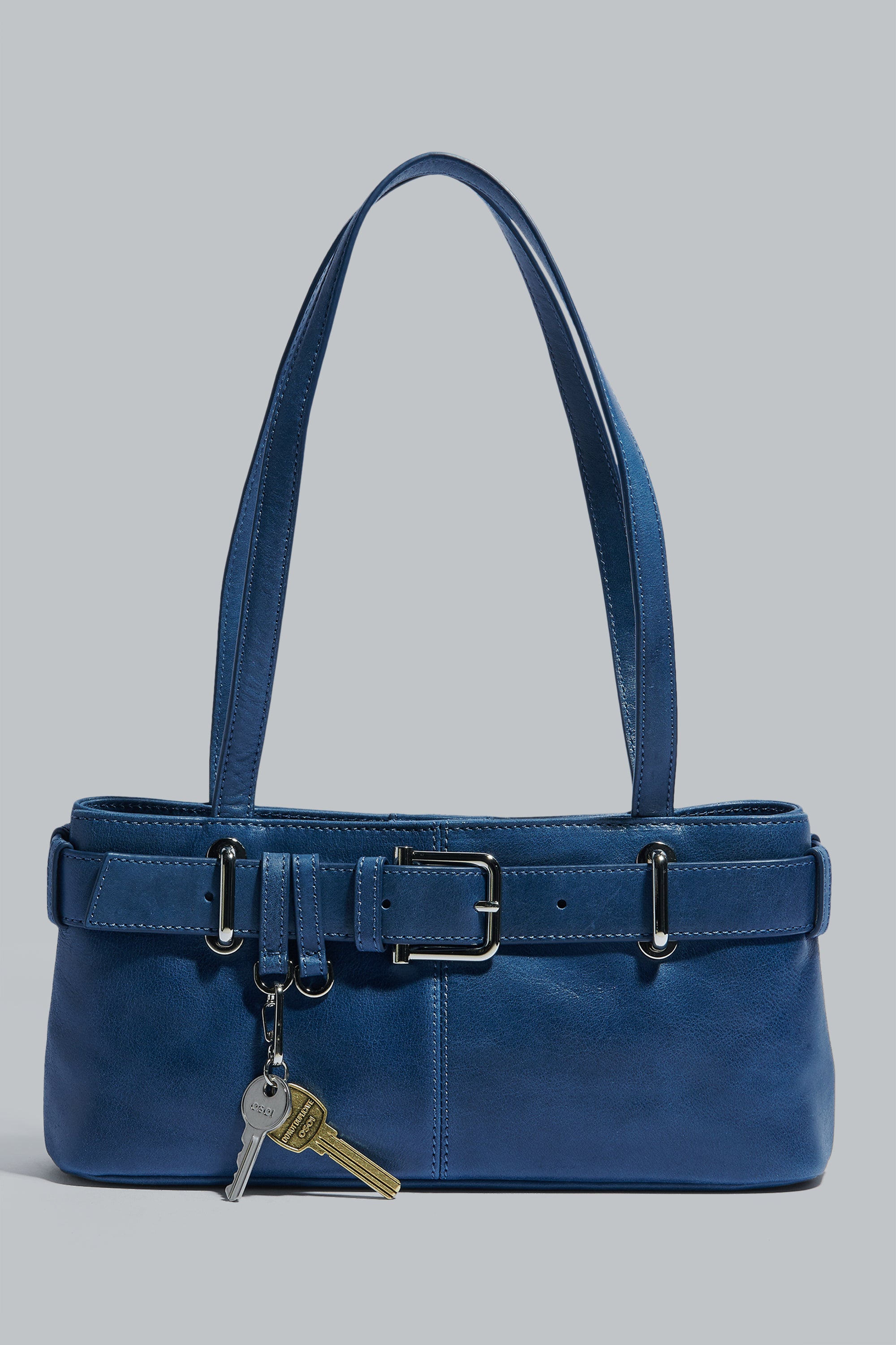 Osoi Navy Brocle Mini Shoulder Bag