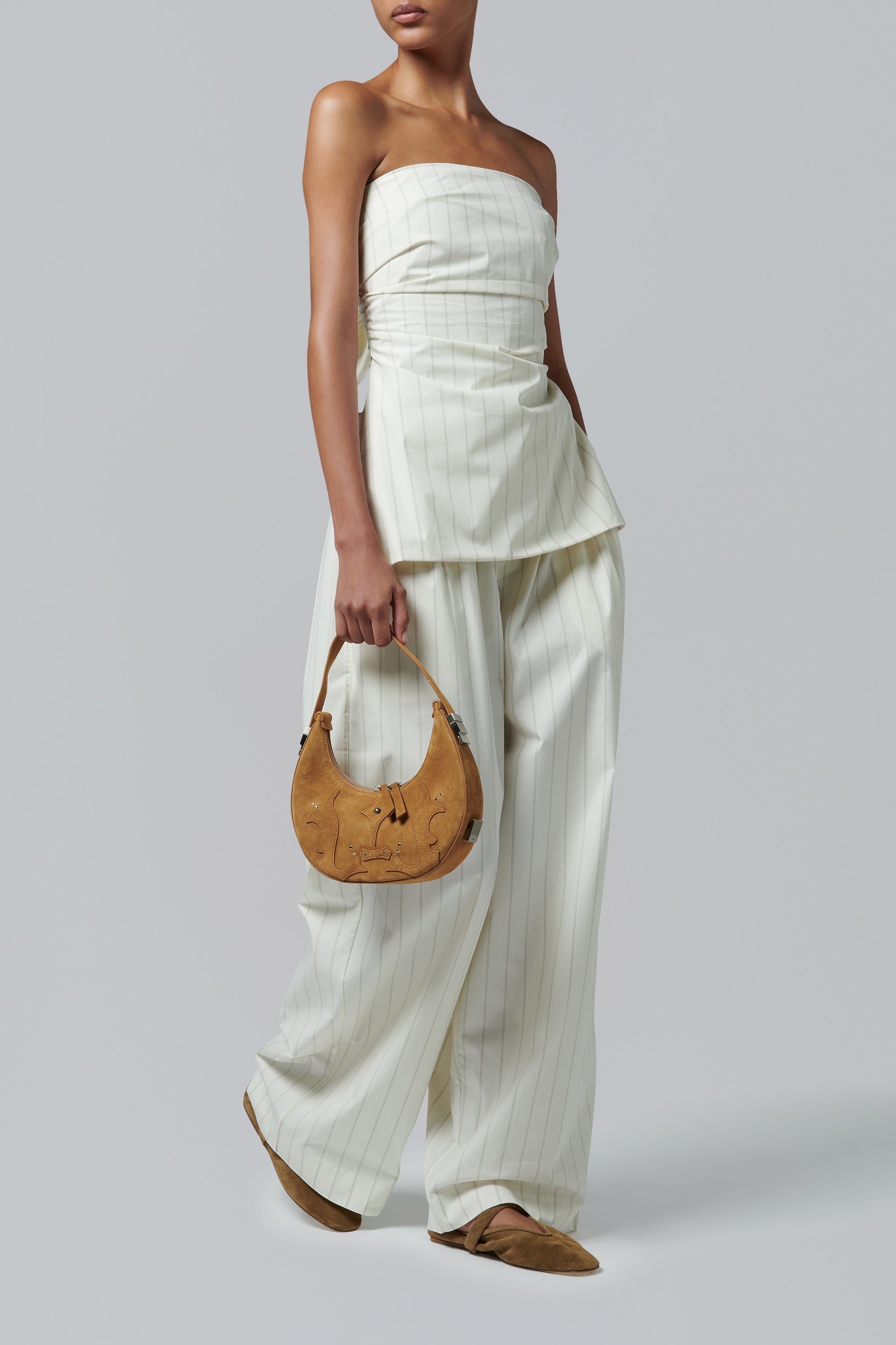 Osoi Brown Toni Suede Mini Bag