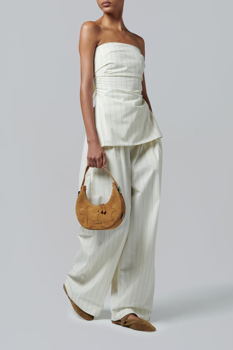 Brown Toni Suede Mini Bag