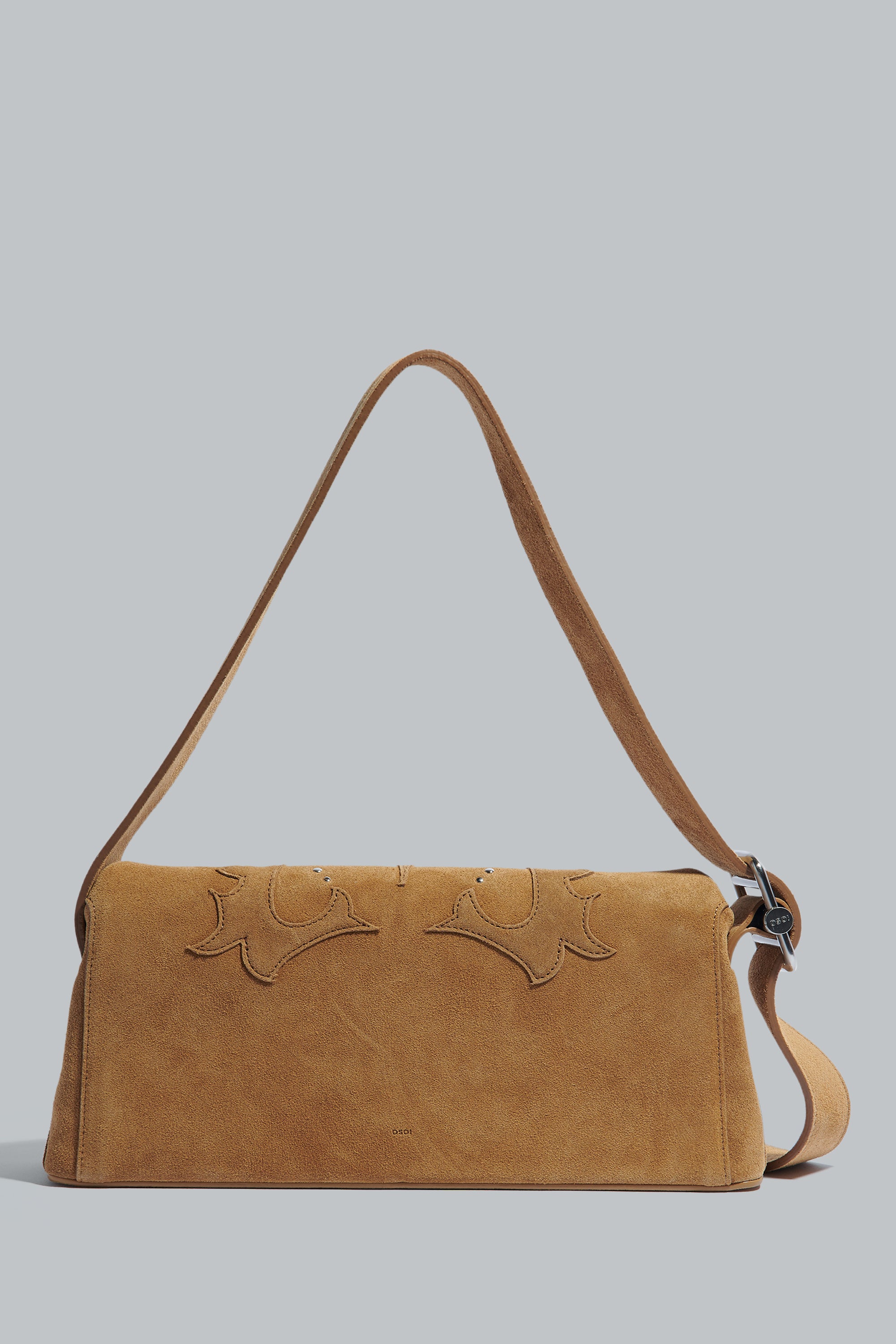 OSOI FOLDER BROT バッグ　ブラウン Osoi Brown Folder Brot Suede Shoulder Bag