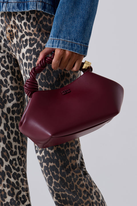 Burgundy Small Bou Bag