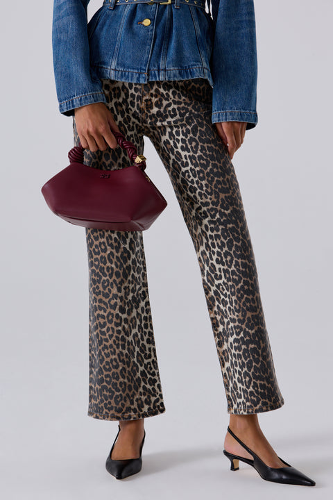 Burgundy Small Bou Bag