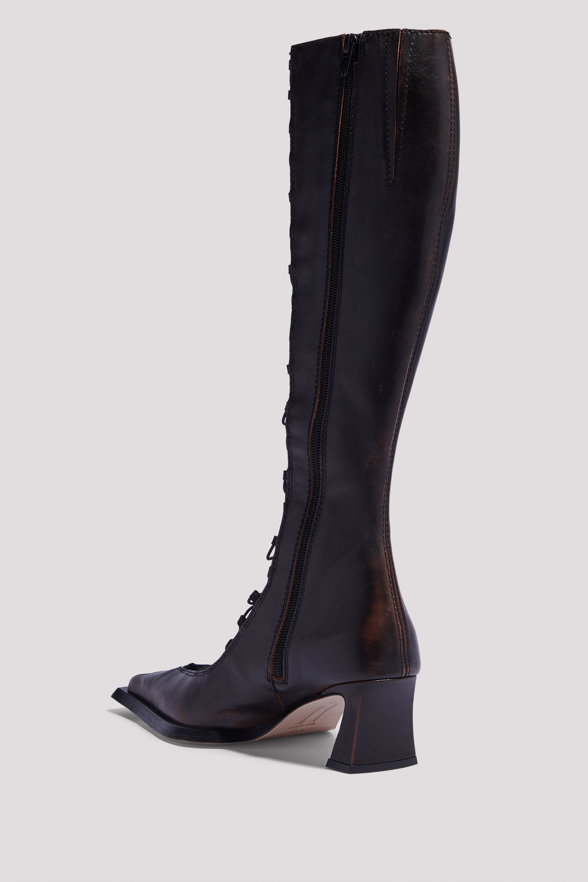 MIISTA Brown Melinda 55 Leather Boots