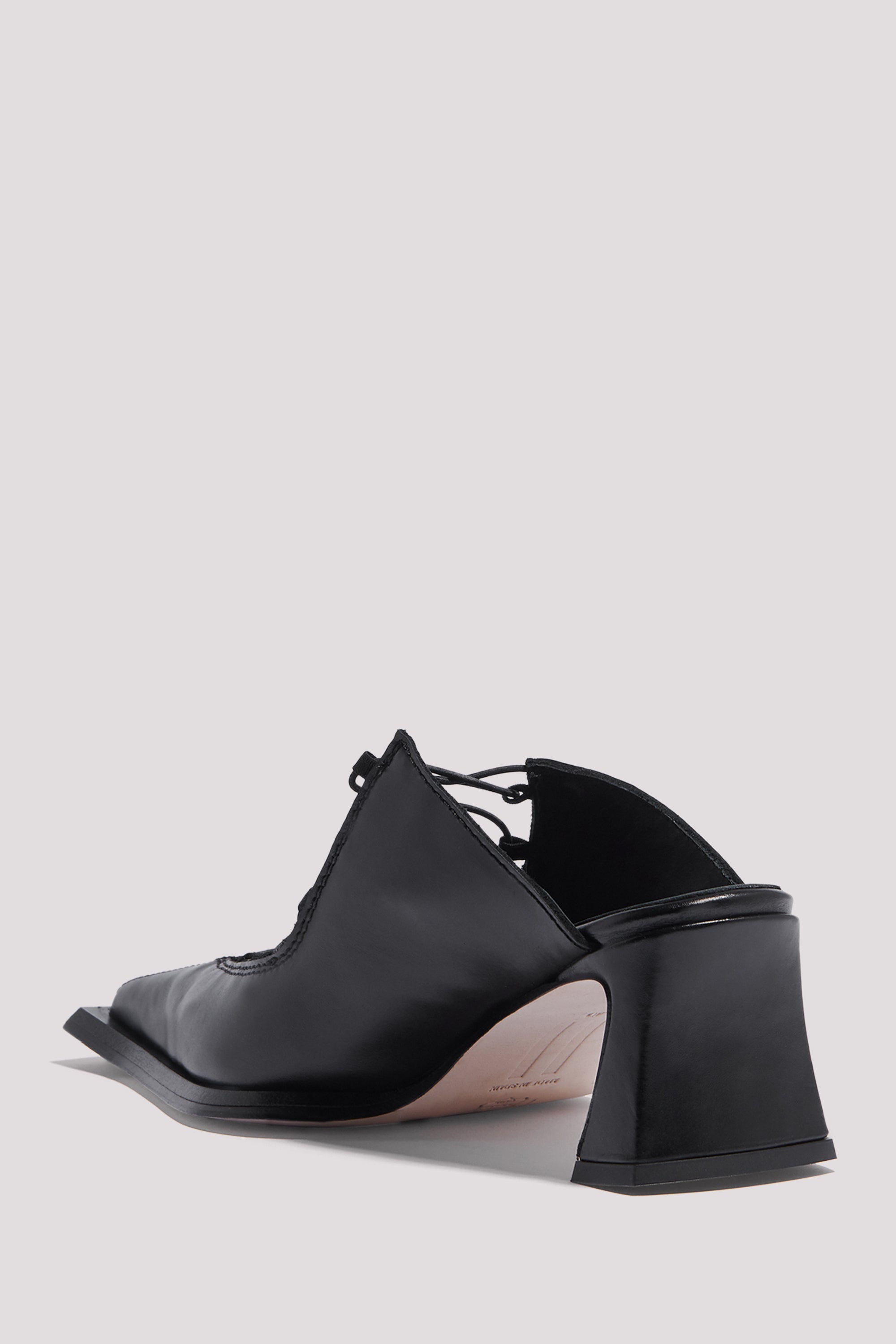 MIISTA Black Sherri 55B Mules