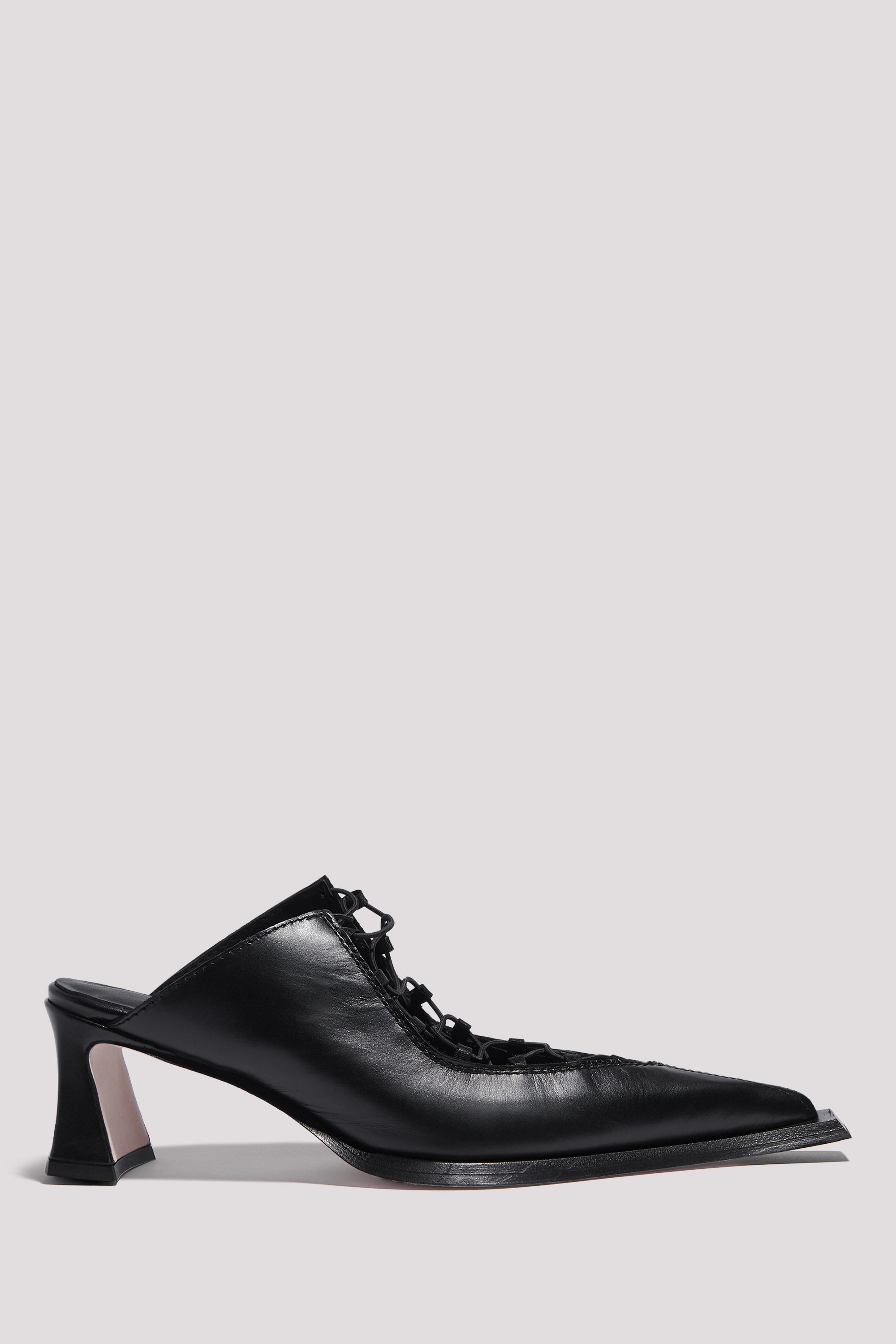 MIISTA Black Sherri 55B Mules