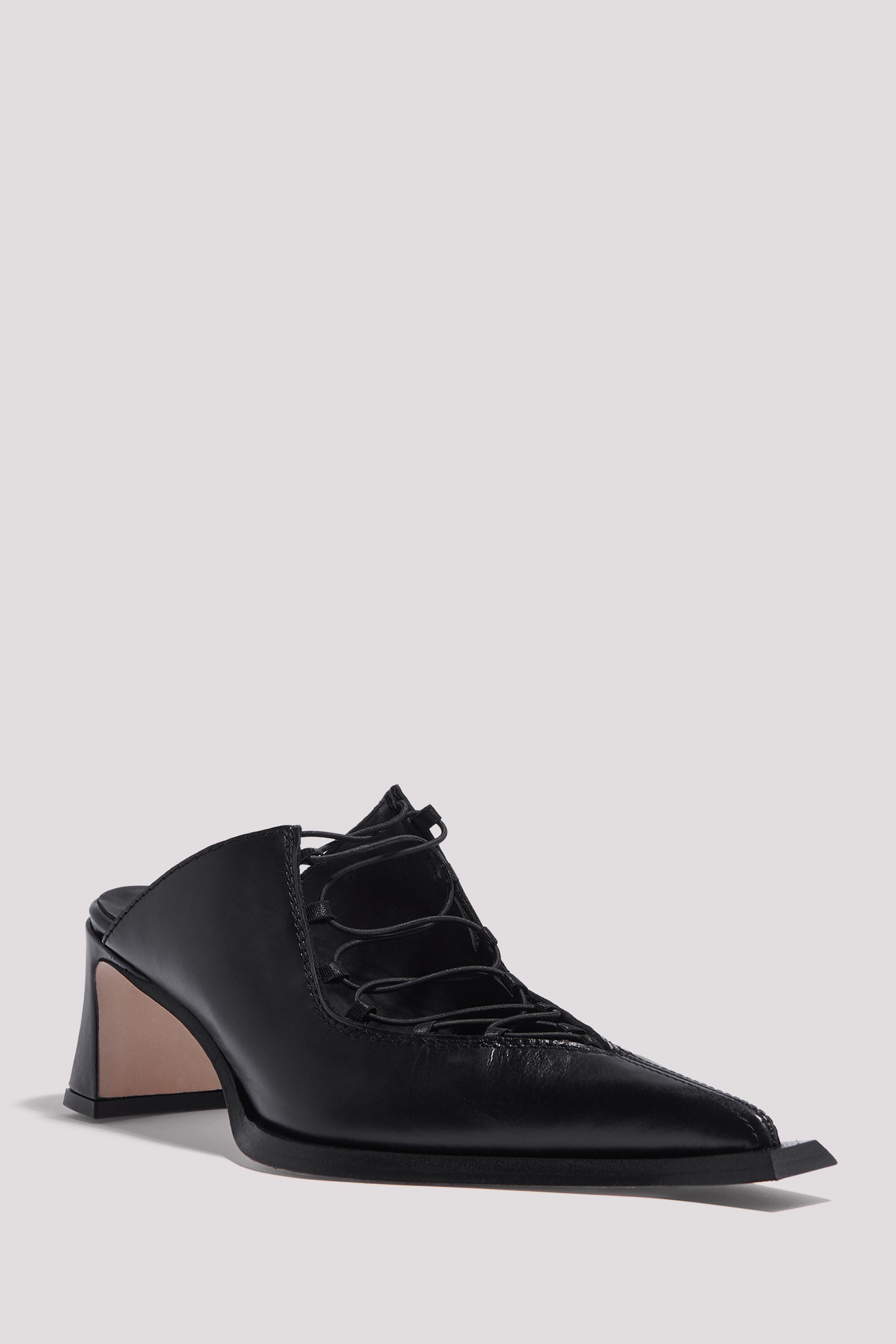 MIISTA Black Sherri 55B Mules