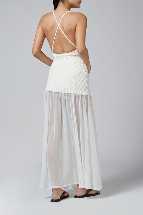 White Florella Skirt
