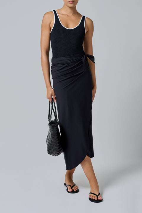 Black Long Sarong