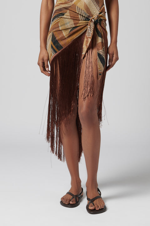 Multicoloured Paxton Skirt