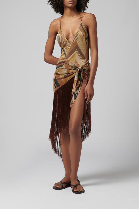 Multicoloured Paxton Skirt