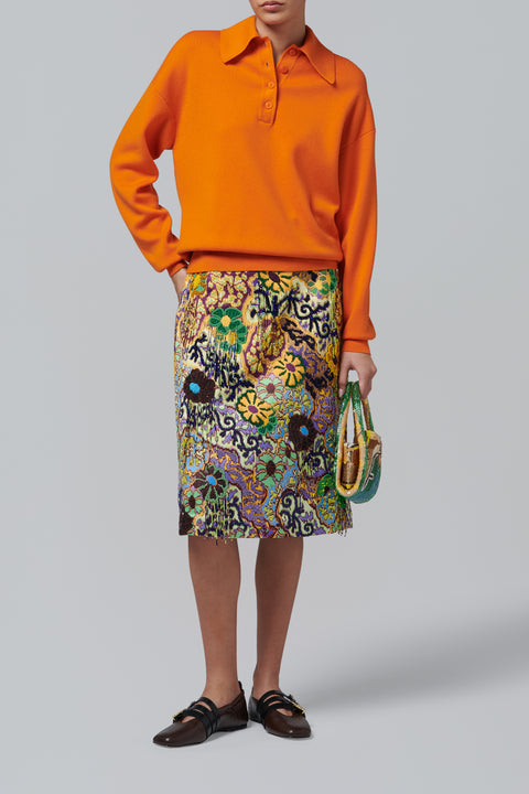 Floral Joanna Embellished Skirt