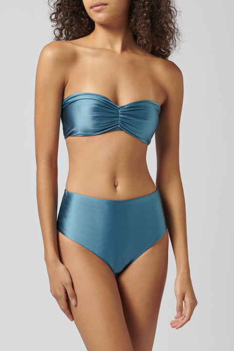 Blue Bound Bikini Bottom