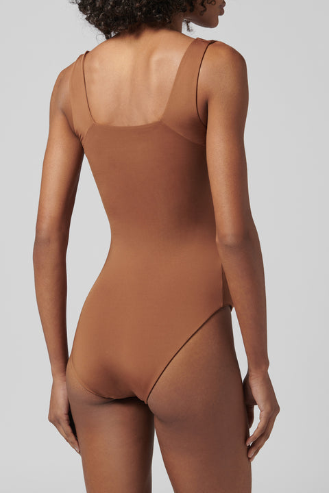 Brown Gemma Swimsuit