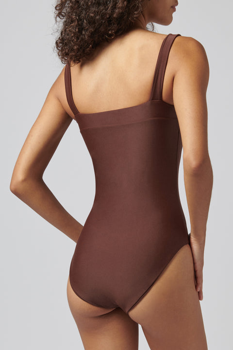 Brown Coast Swimsuit