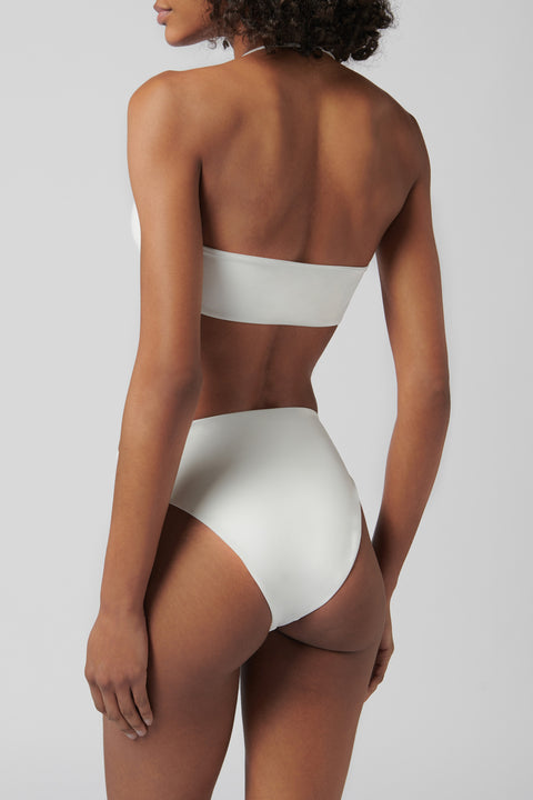 White Alborozo Bikini Set